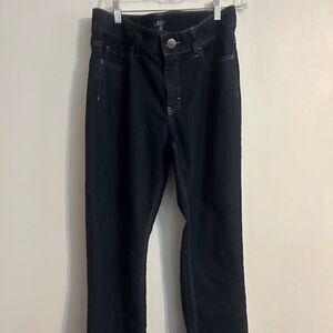 Riders by Lee 5 pocket Mid-rise boot cut jeans, size 12P